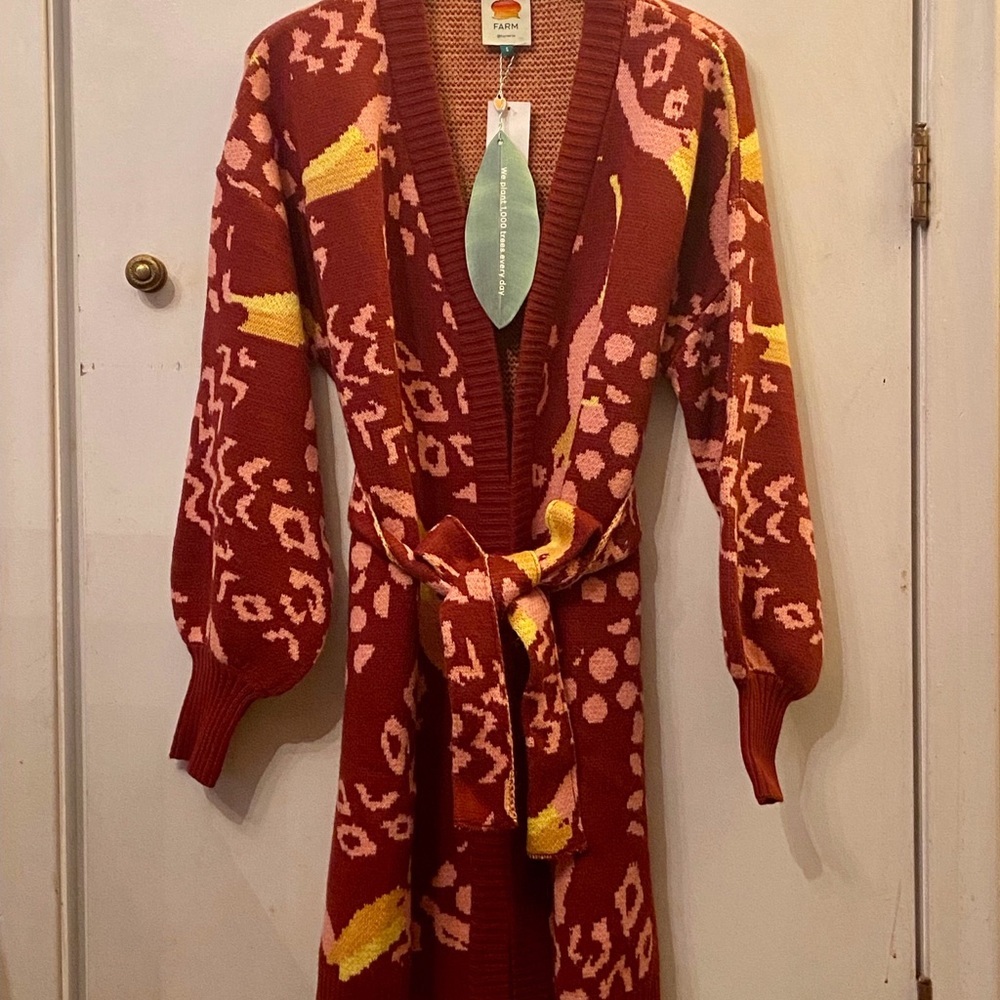 FARM Rio Toucanissimo Cardigan - Picture 6 of 11